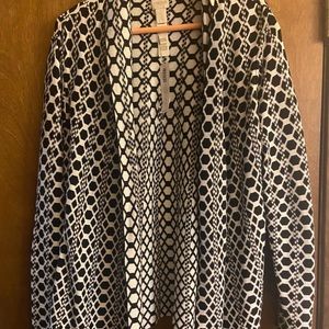 Blazer style sweater. Chico’s size 3